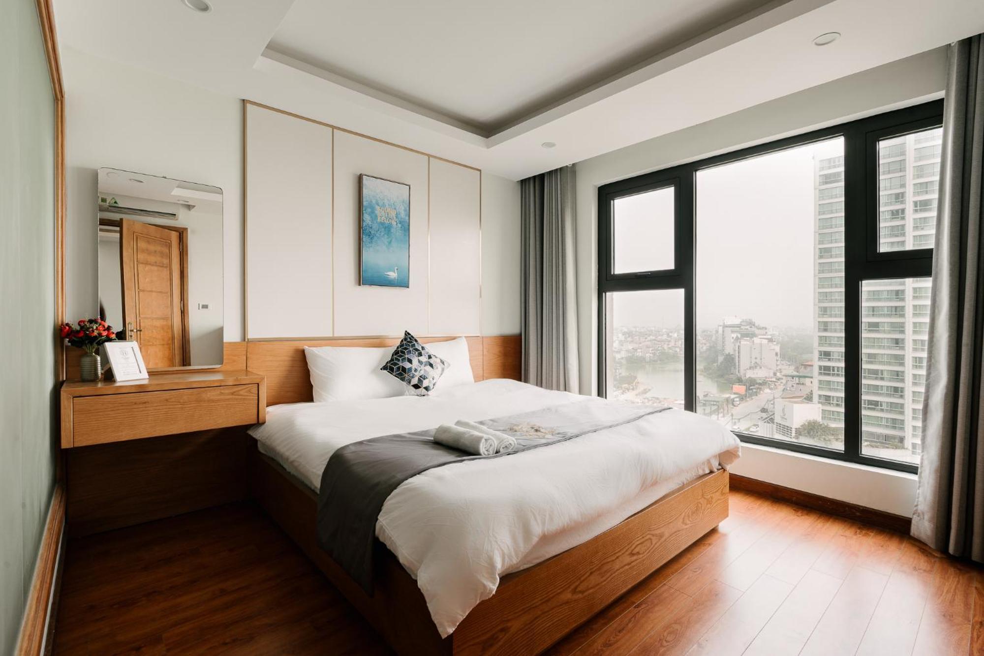 Hi-Home Suites - The West Lake Xuan Dieu Hanoi Buitenkant foto